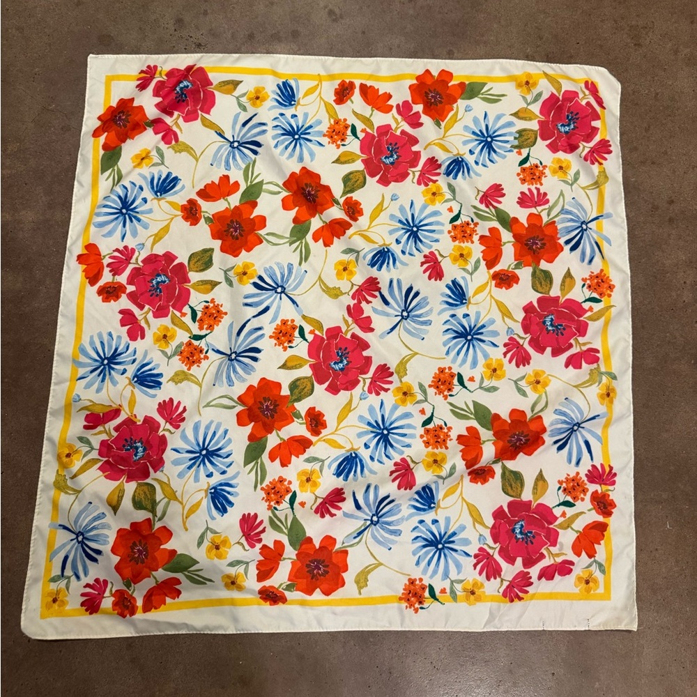 Zara satin scarf